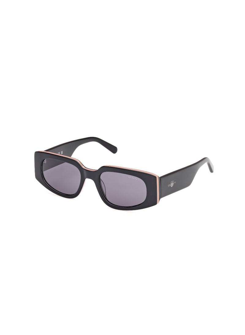 GANT نظارات شمسية للرجال بإطار كامل مستطيل أسود من غانت - Image 1